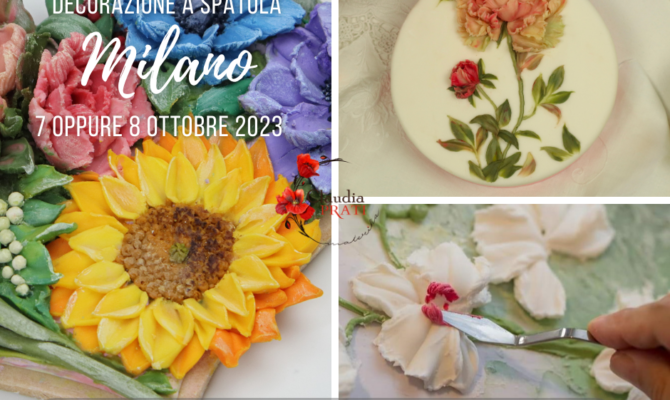 Milano – 8 ottobre – “Fondamenti della decorazione a spatola”